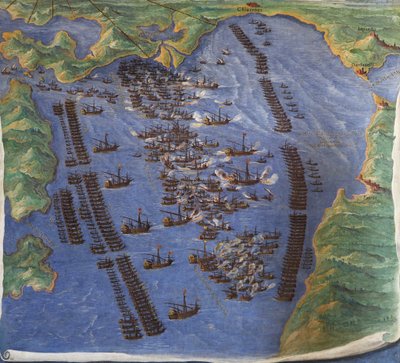 Bataille de Lépante, 1571 - Ignazio Danti