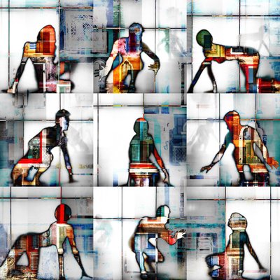Personnages urbains hauts en couleur - Igor Shrayer