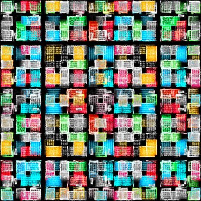 Blocs abstraits aux couleurs vives - Igor Shrayer