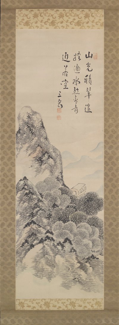Paysage à la manière de Mi Fu - Ike no Taiga
