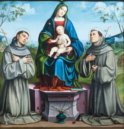 Madone et Enfant avec saint François d