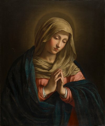 La Vierge en prière, vers 1629-85 - Il  Sassoferrato