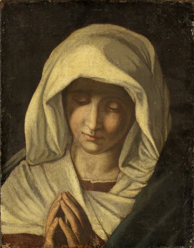 La Vierge en prière, vers 1800 - Il  Sassoferrato