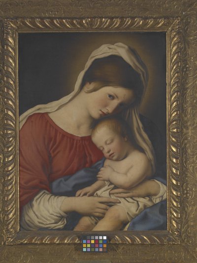 Madone et Enfant - Il (1609 85) Sassoferrato