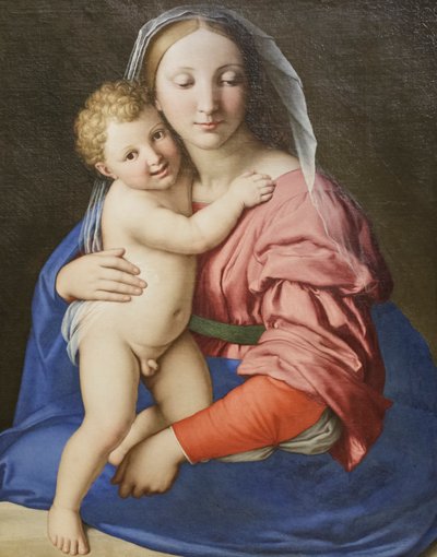Madone et enfant - Il (1609 85) Sassoferrato