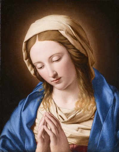 La Vierge en prière, vers 1645-1655 - Il  Sassoferrato