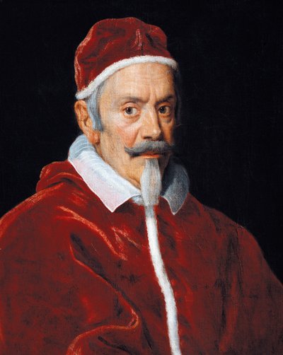 Portrait du Pape Clément X - Il  Baciccio