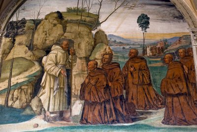 Vie de saint Benoît, scène 9 : - Il Sodoma
