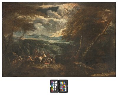 La Conversion de Saint Paul, 1710-20 - Ilario Giacinto Mercanti