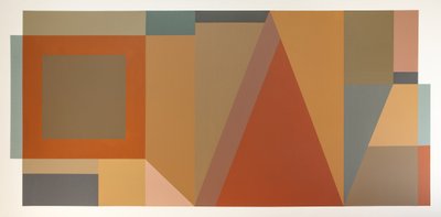 Blocs de couleurs abstraits - Ildefonso Martín
