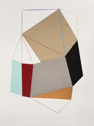 Motif géométrique coloré - Ildefonso Martín