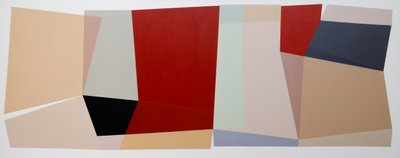 Champs de couleurs géométriques - Ildefonso Martín