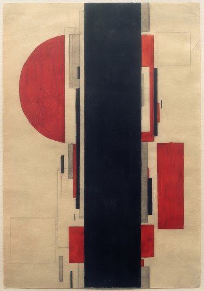 Composition suprématiste - Ilja Grigorewitsch Tschaschnik