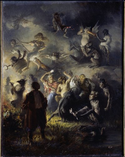 La nuit sur la montagne chauve. Célébration du solstice d