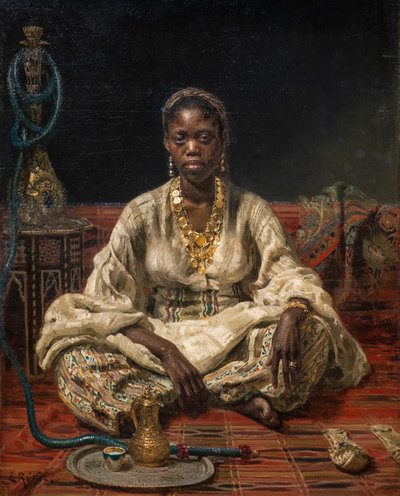 Femme Noire - Ilya Efimovich Repin