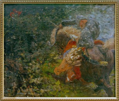Le chevalier Ilja Mouromets et le brigand Solovej - Ilya Efimovich Repin