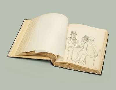 Carnet de croquis parisien d