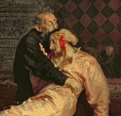 Ivan le Terrible et son fils le 16 novembre - Ilya Efimovich Repin