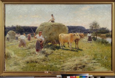 La fenaison - Ilya Efimovich Repin