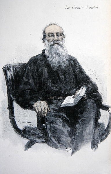Lev Nikolaïevitch Tolstoï (1828-1910) - Ilya Efimovich Repin