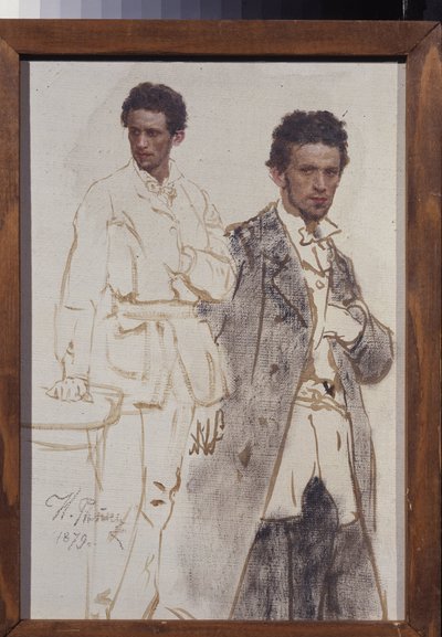 Portrait de Nikolai Ventsel - Ilya Efimovich Repin