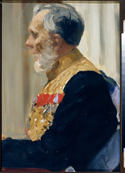 Portrait du comte Constantin Ivanovich von der Pahien - Ilya Efimovich Repin