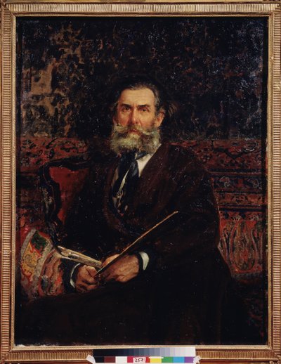 Portrait du peintre Alexei Bogolyubov - Ilya Efimovich Repin