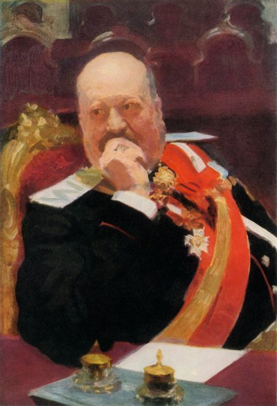Portrait de A. P. Ignatiev, 1902 - Ilya Efimovich Repin