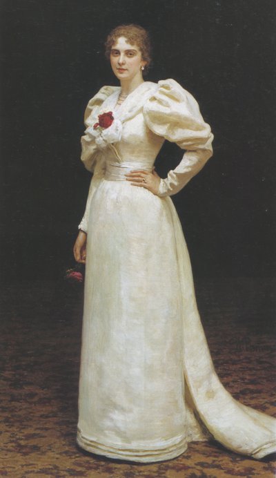 Portrait de Lyudmila Petrovna Steinheil, 1895 - Ilya Efimovich Repin