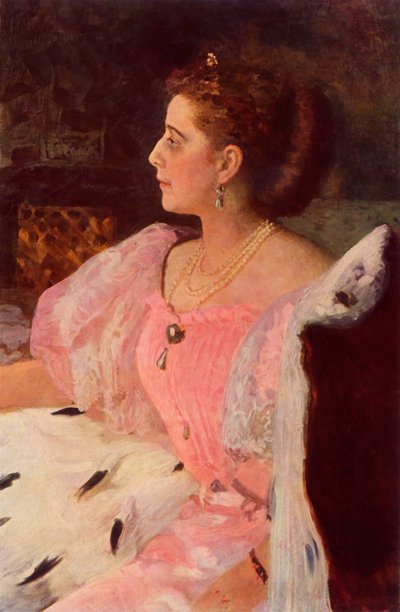 Portrait de Mme Golovina - Ilya Efimovich Repin