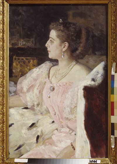 Portrait de la princesse Nitalia Golovina - Ilya Efimovich Repin