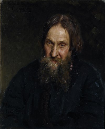 Portrait de Vasily Kirillovich Syutayev 1819-1892, 1882 - Ilya Efimovich Repin