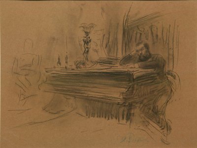 Portrait du compositeur Aleksey Fedorovich Kal, 1906 - Ilya Efimovich Repin