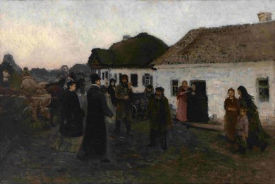 Retour à la maison, 1876-1877 - Ilya Efimovich Repin