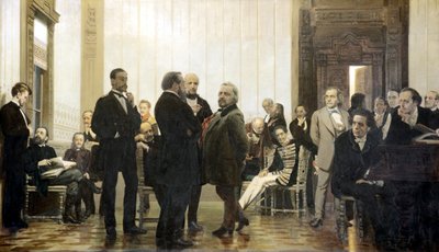 Compositeurs slaves, 1871-1872 - Ilya Efimovich Repin