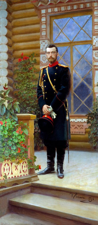 Tsar Nicolas II de Russie - Ilya Efimovich Repin