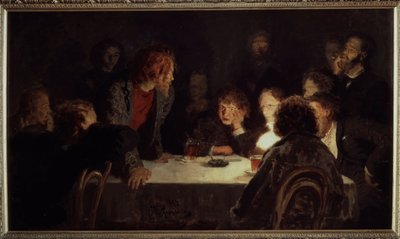 Une réunion révolutionnaire - Ilya Efimovich Repin