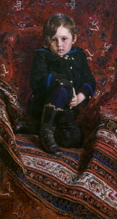 Yuri Répine enfant - Ilya Efimovich Repin