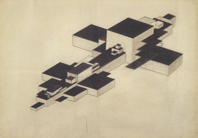 Design pour Supremolet Suprematist Plane - Ilya Grigorevich Chashnik