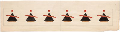 Esquisse pour une composition suprématiste, 1922 - Ilya Grigorevich Chashnik