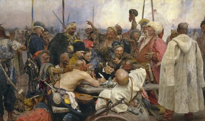Réponse des Cosaques zaporogues - Ilya Efimovich Repin