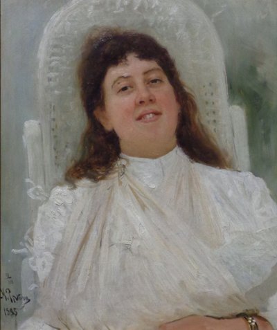 Portrait de Marianne von Werefkin, 1888 - Ilya Efimovich Repin