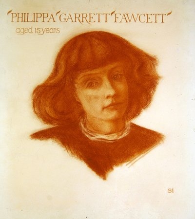 Portrait de Philippa Garrett Fawcett à l