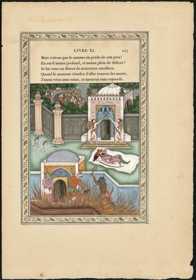 Le rêve du Moghol, 1837-1839 - Imam Bakhsh Lahori
