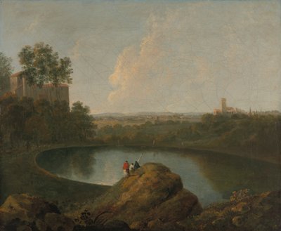 La tête du lac de Nemi - Imitator of Richard Wilson RA