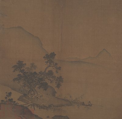 Estuaire de Xiantang, vers 1200 - In the style of Xia Gui