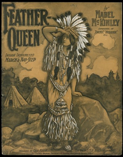 Reine des Plumes, c.1770-1959 (impression) - Inc. Leo Feist