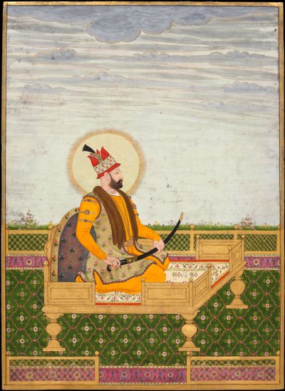 Portrait de Nader Shah - Indian Art
