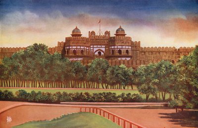 Delhi Gate, Agra Fort (colour photo) - Indian photographer