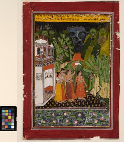 Une héroïne attend son héros, c.1740 - Indian School